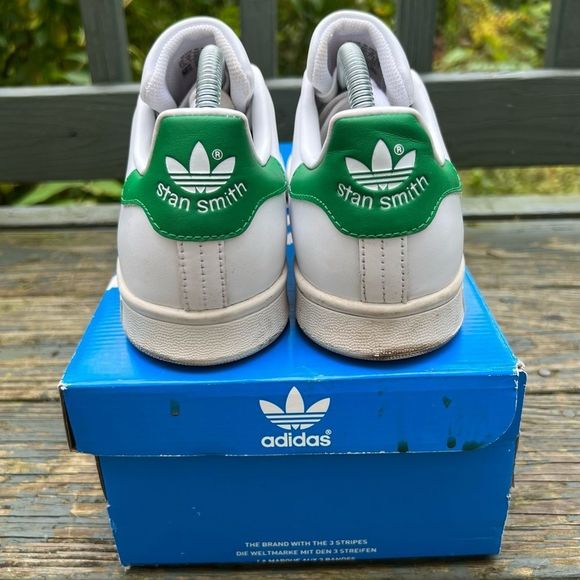 Adidas Stan Smith Fairway Sneakers Shoes Men’s Size 7.5 White Green M20324 - Picture 4 of 6